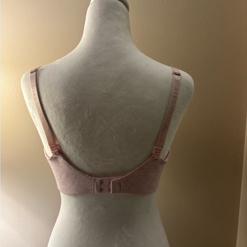 Victoria's Secret Light Pink Adjustable Full Coverage Underwire Bra Size 34DDD - Picture 4 of 10